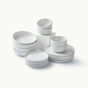 Starter Bundle Set-JAZZUPCO-Matte White-4 Person Set (16 Pieces)-JAZZUPCO-51312887365931-51312887398699-51312887431467-51312887464235-51055347892523-51065354420523-51136051151147-51136051183915