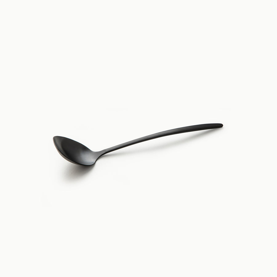 Slotted Spoon and Soup Ladle-JAZZUPCO-Matte Black-Soup Ladle-JAZZUPCO
