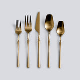 Vatican Flatware-JAZZUP-Matte Gold-4 Person Set (20 Pieces)-JAZZUPCO