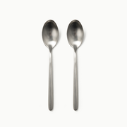 Individual Pieces-JAZZUPCO-Matte Silver-Haelynn 2.0-Dinner Spoon (2 Pieces)-JAZZUPCO
