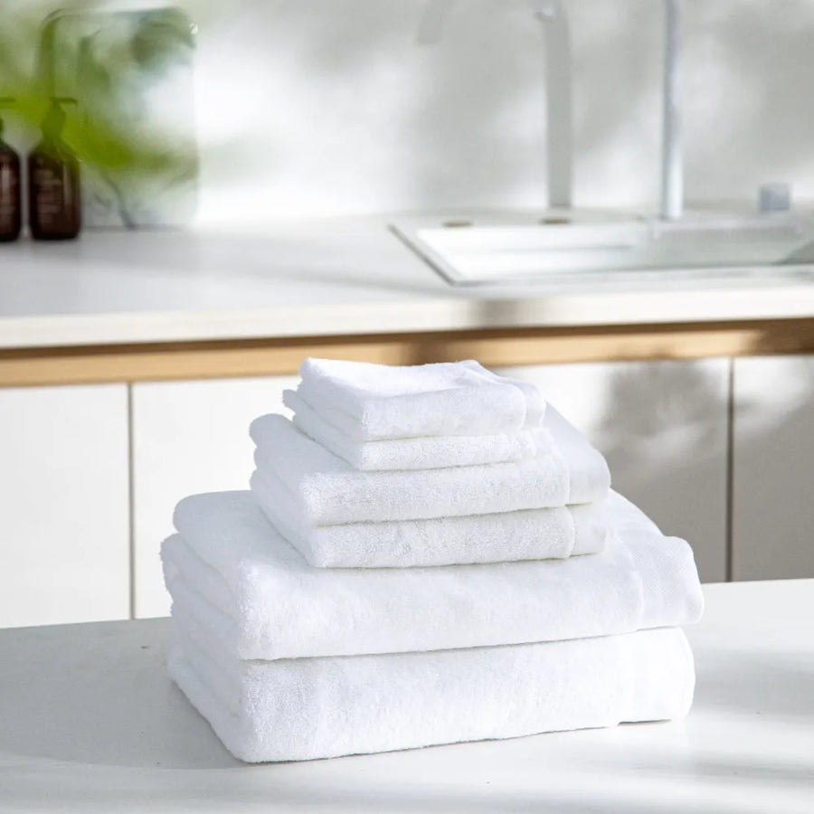 Luxury Hotel Collection Towels-JAZZUPCO-White-6 Pc Set Bundle (2 Bath | 2 Hand | 2 Wash)-JAZZUPCO