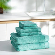 Luxury Hotel Collection Towels-JAZZUPCO-Green-6 Pc Set Bundle (2 Bath | 2 Hand | 2 Wash)-JAZZUPCO