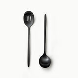 Slotted Spoon and Soup Ladle-JAZZUPCO-Matte Black-Slotted Spoon & Soup Ladle Bundle-JAZZUPCO-53379644621099