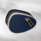 Contemporary Leather Placemats and Coasters-jazzupco-JAZZUPCO