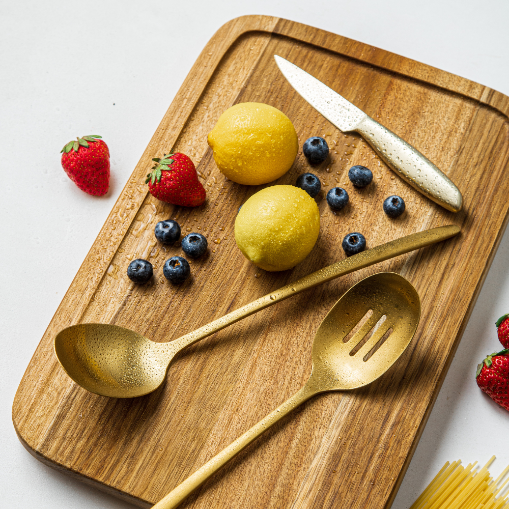 Slotted Spoon and Soup Ladle-JAZZUPCO-JAZZUPCO