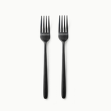 Individual Pieces-JAZZUPCO-Matte Black-Haelynn 2.0-Dinner Fork (2 Pieces)-JAZZUPCO
