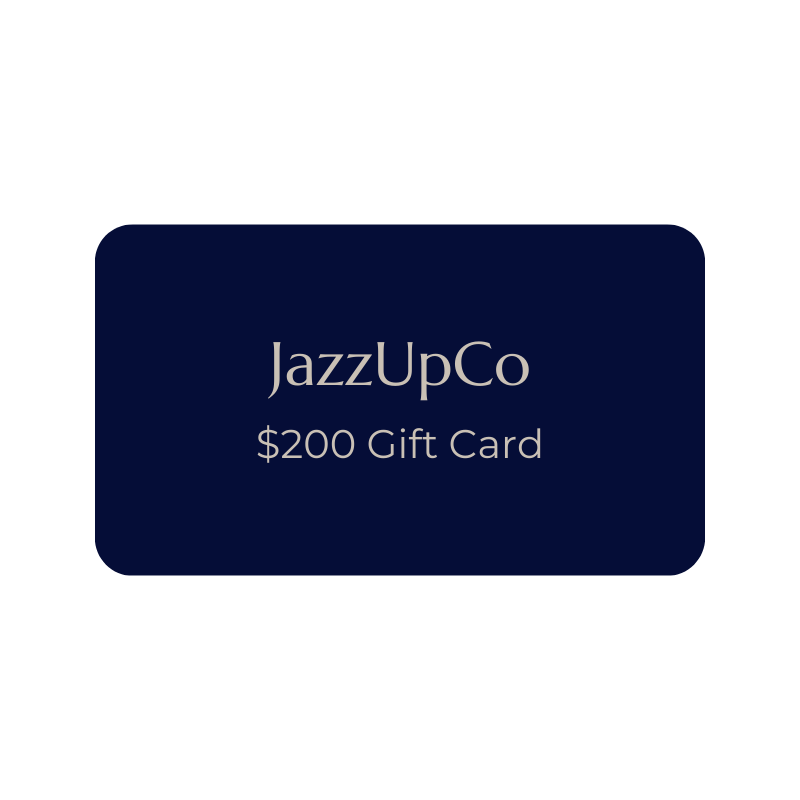 JazzUpCo Gift Card-Gift Cards-JAZZUPCO-JAZZUPCO
