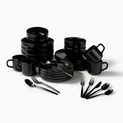 Ultimate Dinnerware Set-JAZZUPCO-Matte Black-Tia Flatware-Matte Black-JAZZUPCO-53168865313067