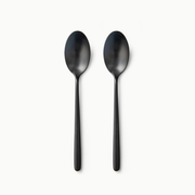 Individual Pieces-JAZZUPCO-Matte Black-Haelynn 2.0-Dinner Spoon (2 Pieces)-JAZZUPCO