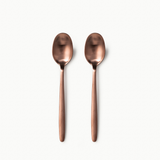 Individual Pieces-JAZZUPCO-Matte Rose Gold-Tia-Dinner Spoon (2 Pieces)-JAZZUPCO