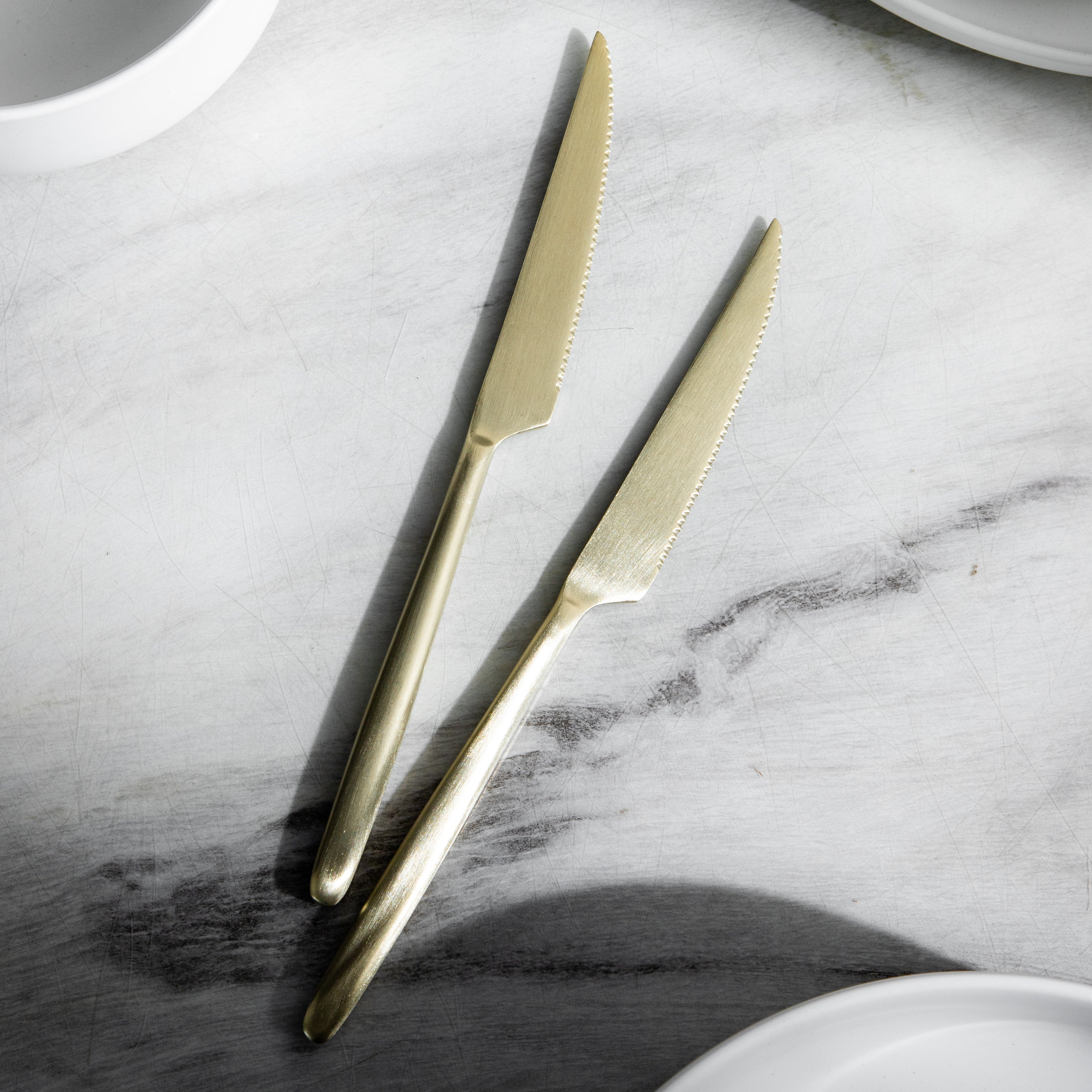 Steak Knives Lifestyle - Champagne Gold