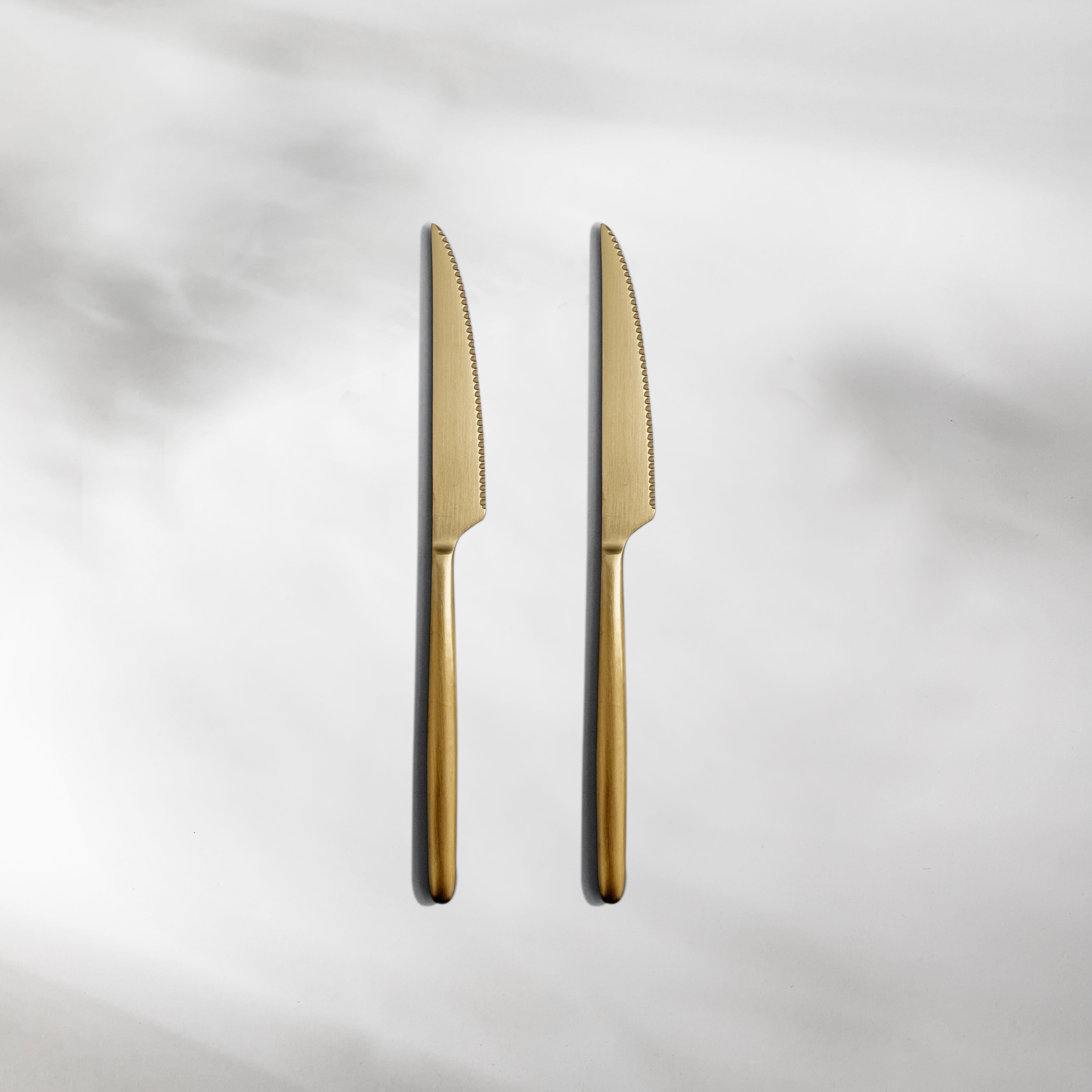 Steak Knives (4 Pcs) - Matte Gold