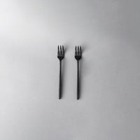 Matching Pieces-JAZZUPCO-Matte Black-Fruit Fork (2 Pieces)-JAZZUPCO