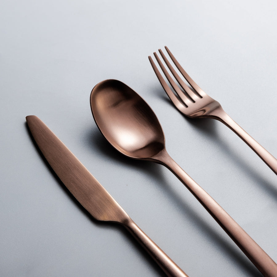 Ava Flatware Essentials Set-Flatware-JazzUpCo-JAZZUPCO