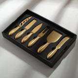 Gold Cheese Knife Set-JAZZUPCO-JAZZUPCO