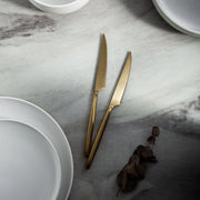 Minimalist/ French Flatware Salad Servers, Serving Utensils & Individual Pieces-JAZZUPCO-JAZZUPCO