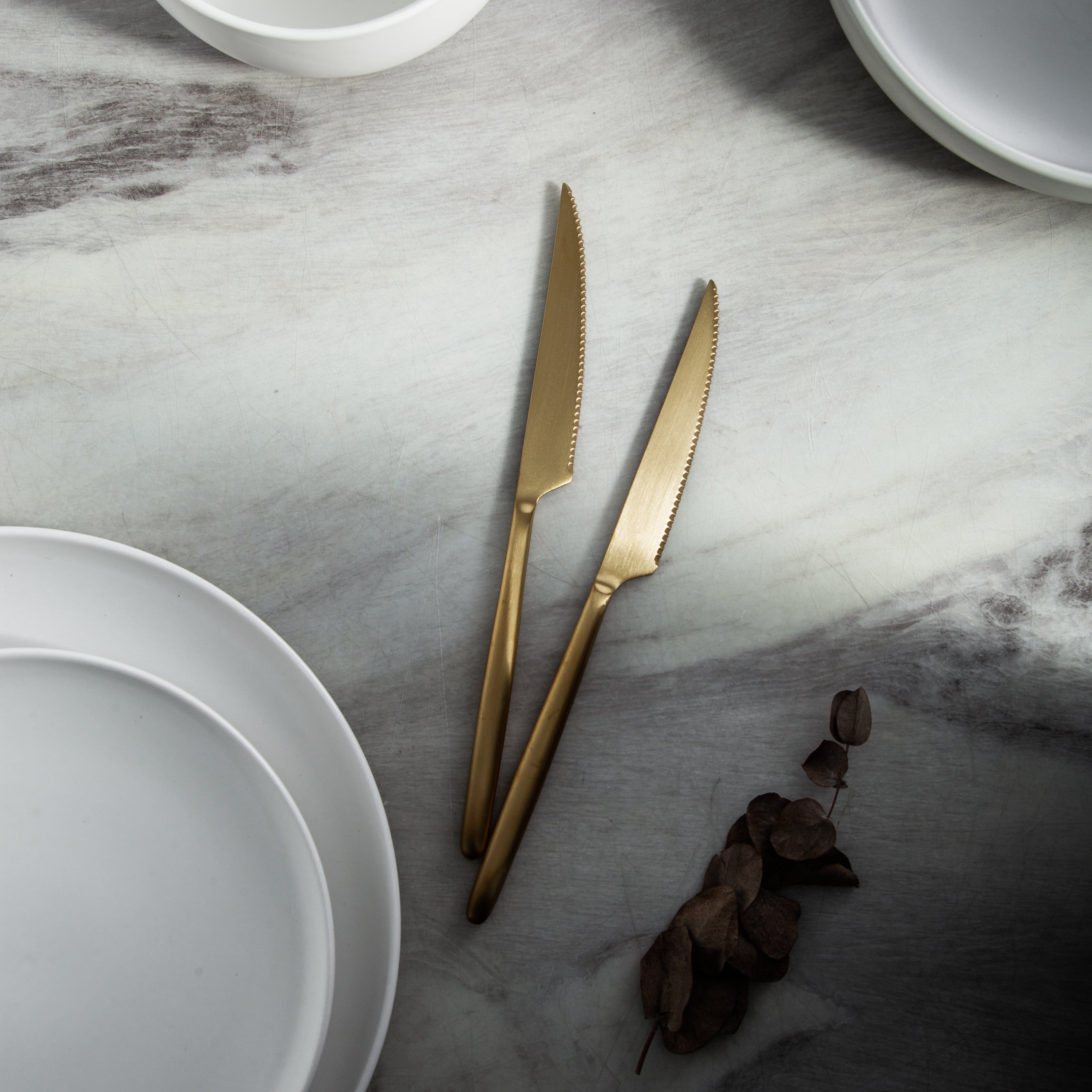 Steak Knives Lifestyle - Gold