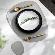 Contemporary Leather Placemats and Coasters 2.0-jazzupco-JAZZUPCO