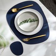 Contemporary Leather Placemats and Coasters 2.0-jazzupco-JAZZUPCO
