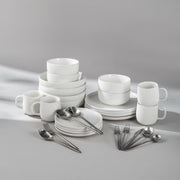 Summer Bundle Set-JAZZUPCO-Matte White-Minimalist Flatware 2.0-Matte Silver-JAZZUPCO