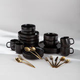 Summer Bundle Set-JAZZUPCO-Matte Black-Minimalist Flatware 2.0-Matte Gold-JAZZUPCO