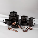 Summer Bundle Set-JAZZUPCO-Matte Black-Ava Flatware-Matte Rose Gold-JAZZUPCO