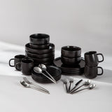 Summer Bundle Set-JAZZUPCO-Matte Black-Ava Flatware-Matte Silver-JAZZUPCO