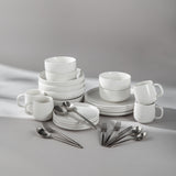 Summer Bundle Set-JAZZUPCO-Matte White-Ava Flatware-Matte Silver-JAZZUPCO