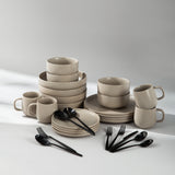 Summer Bundle Set-JAZZUPCO-Matte Taupe-Ava Flatware-Matte Black-JAZZUPCO