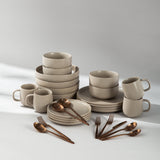Summer Bundle Set-JAZZUPCO-Matte Taupe-Ava Flatware-Matte Rose Gold-JAZZUPCO