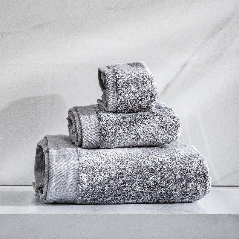 Luxury Hotel Collection Towel Gift Set-free_product-JAZZUPCO-Gray-1 Set-JAZZUPCO