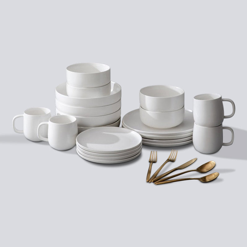 Dinnerware Set Bundle-JAZZUPCO-JAZZUPCO