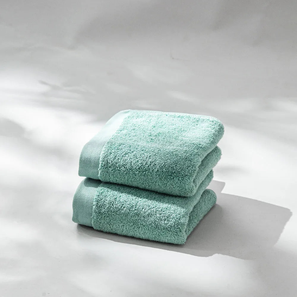 Luxury Hotel Collection Towels-JAZZUPCO-Green-2 Hand Towels-JAZZUPCO