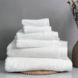 Luxury Hotel Collection Towel Set-JAZZUPCO-White-2 Bath Towels & Hand Towels & Wash Cloths-JAZZUPCO