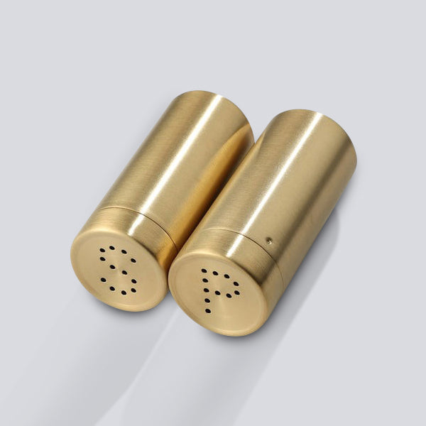 Luxe Gold Salt and Pepper Shaker-JAZZUPCO-JAZZUPCO