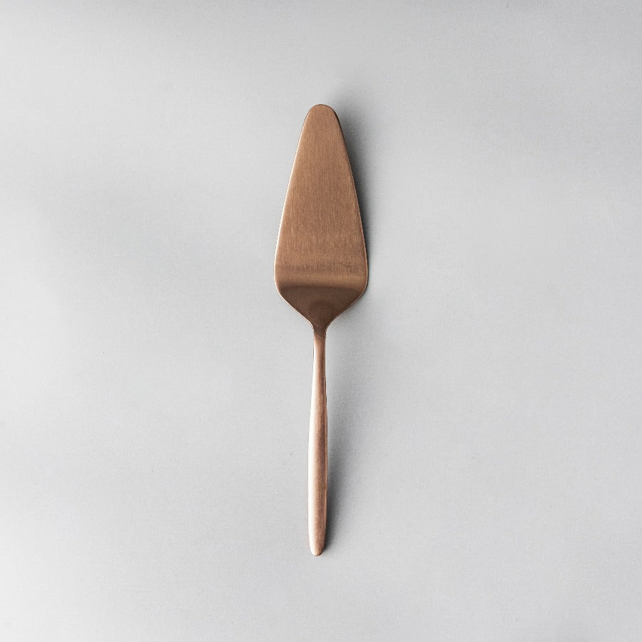 Cake Knife Gift Set-free_product-JAZZUPCO-Matte Rose Gold-JAZZUPCO