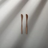 Minimalist/ French Flatware Salad Servers, Serving Utensils & Individual Pieces-JAZZUPCO-Matte Rose Gold-Butter Knife (2 Pieces)-JAZZUPCO