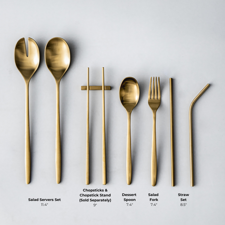 Ava Salad Servers, Serving Utensils & Individual Pieces-JAZZUPCO-JAZZUPCO