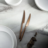Minimalist/ French Flatware Salad Servers, Serving Utensils & Individual Pieces-JAZZUPCO-JAZZUPCO