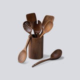 Wooden Kitchen Utensils Set-JAZZUPCO-JAZZUPCO