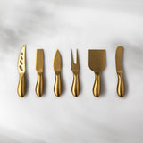 Gold Cheese Knife Set-JAZZUPCO-JAZZUPCO