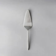 Minimalist/ French Flatware Salad Servers, Serving Utensils & Individual Pieces-JAZZUPCO-Matte Silver-Cake Knife-JAZZUPCO-53379644752171