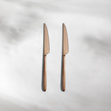 Steak Knives (4 Pcs) - Matte Rose Gold