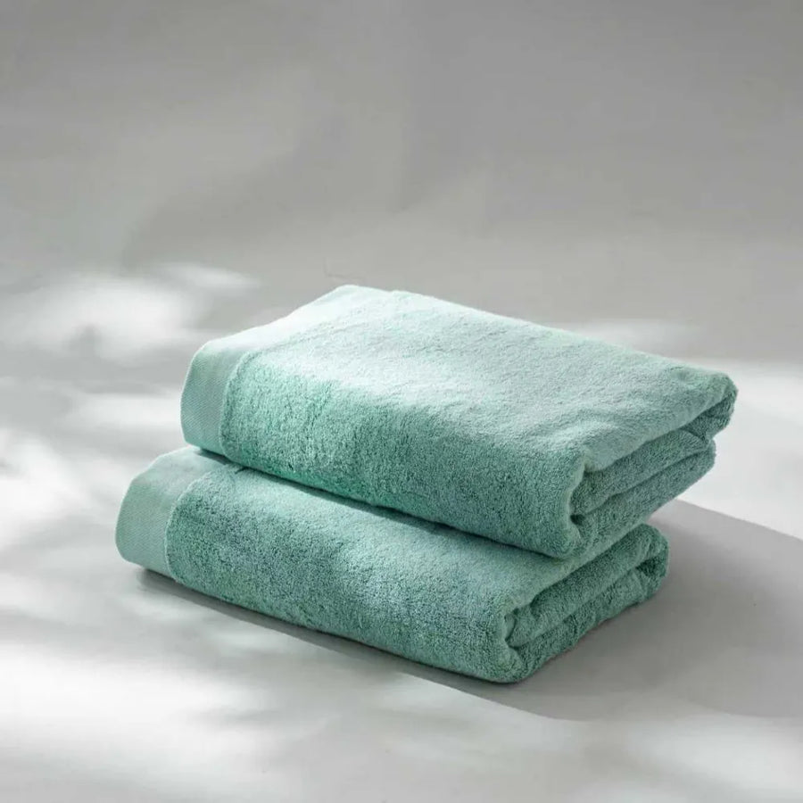 Luxury Hotel Collection Towels-JAZZUPCO-Green-2 Bath Towels-JAZZUPCO