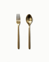 Serving Utensils & Salad Servers-JAZZUPCO-Matte Gold-Haelynn 2.0-Serving Utensils-JAZZUPCO