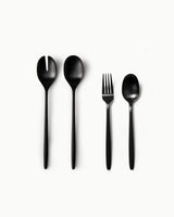 Serving Utensils & Salad Servers-JAZZUPCO-Matte Black-Tia-Serving Utensils + Salad Servers Bundle-JAZZUPCO