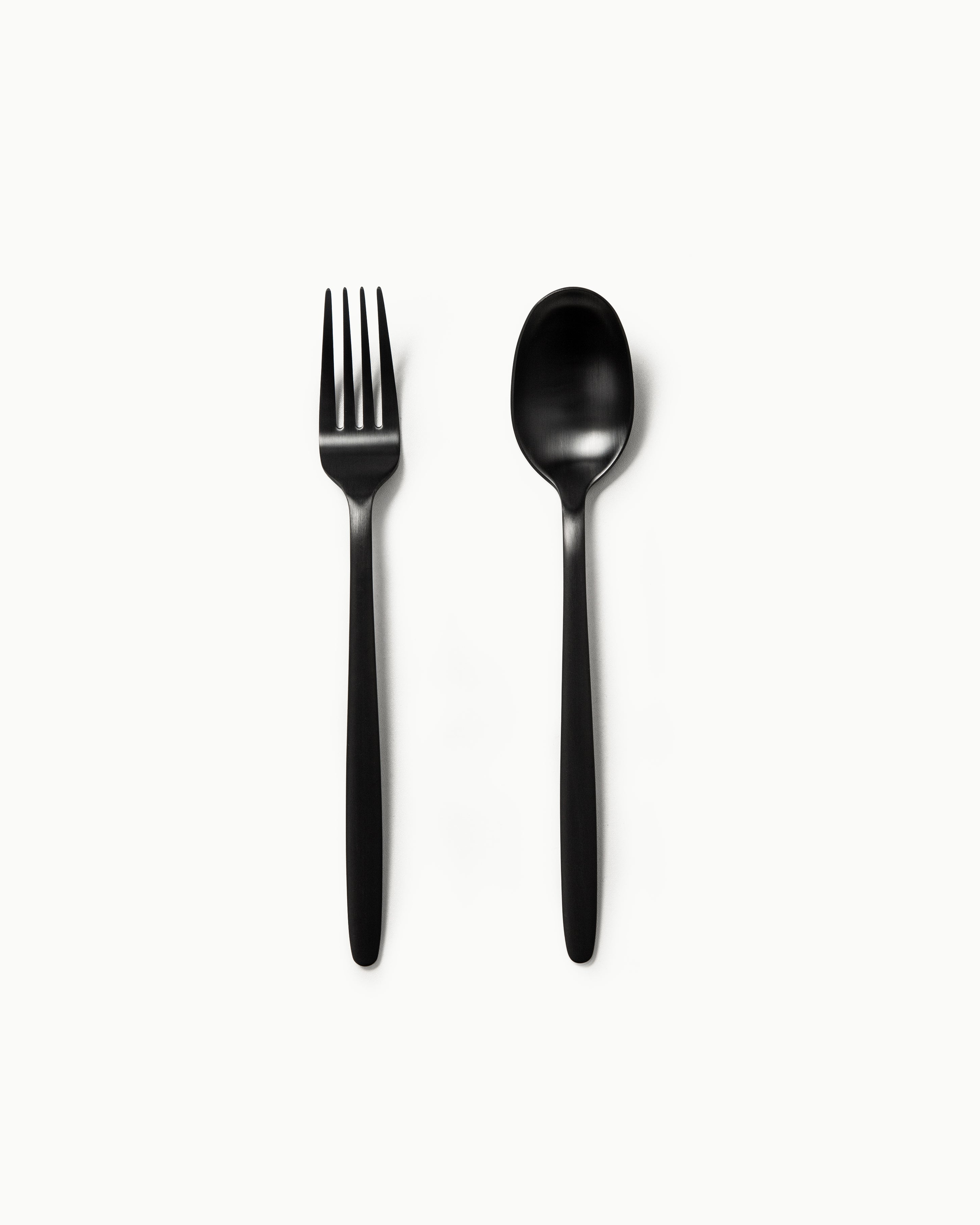 Serving Utensils & Salad Servers-JAZZUPCO-Matte Black-Tia-Serving Utensils-JAZZUPCO