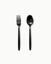 Serving Utensils & Salad Servers-JAZZUPCO-Matte Black-Tia-Serving Utensils-JAZZUPCO