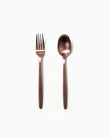 Serving Utensils & Salad Servers-JAZZUPCO-Matte Rose Gold-Tia-Serving Utensils-JAZZUPCO