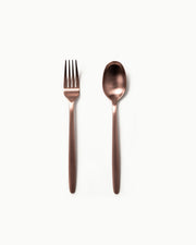 Serving Utensils & Salad Servers-JAZZUPCO-Matte Rose Gold-Tia-Serving Utensils-JAZZUPCO